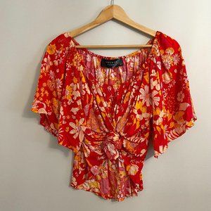 Floral Flowy Top